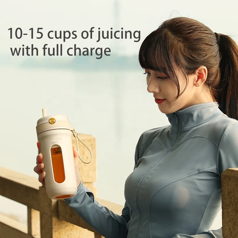 New Easy to Operate Juicing Cup Small Portable USB Juicer Electric Mini Multi-function Juicer Rechargeable Kitchen Cooking 4