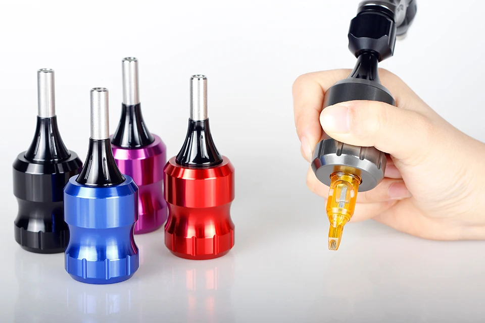 DKlab картридж для татуировки 32 мм регулируемый ЧПУ резьба авиационный алюминиевый тату машина поставка профессионалов и