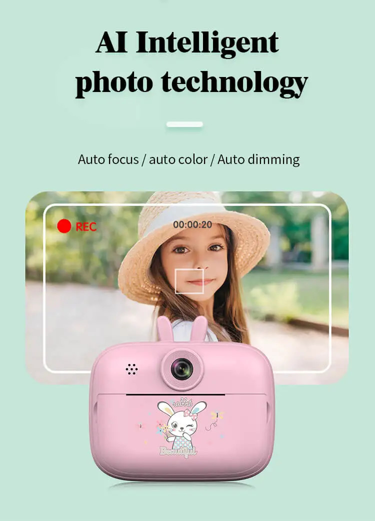 New Wifi S1 HD Mini Instant Camera Children's Photo Printer Thermal Printing Digital Camera