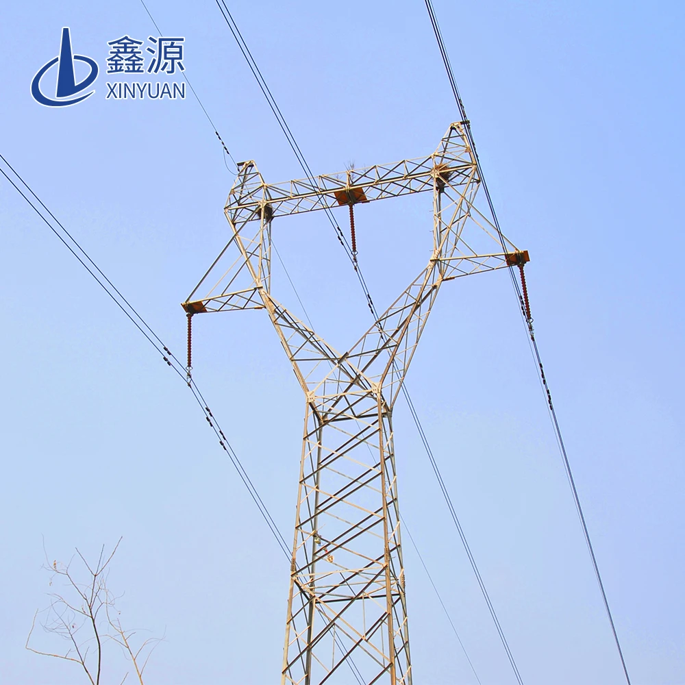 High Strength Power Transmission Tower Angle Steel Towers for Power Transmission