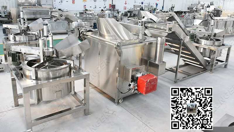 Automatic Pork Schnitzels Frying Machine