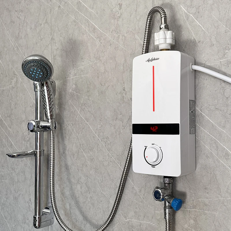Tankless Shower Small Mini Size Kitchen Under Sink 220v 3500w