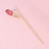 Juguete de madera para gatos - Ratón rojo y blanco