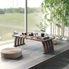 Mesa de ventana curva de 80 pulgadas.