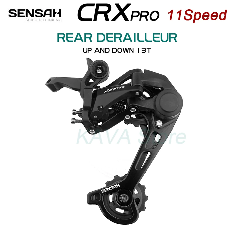 SENSAH CRX PRO 1X11S MTB Bike Trigger Groupset 11V Shifter Lever Rear Derailleur Switches High Performance Bicycle Transmission