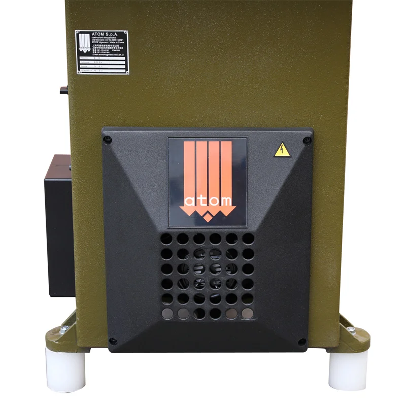 VS925 ATOM Swing Arm Leather Cutting Machine for Shoes Bags Belts Paper Clothes Dress Straps Wallets