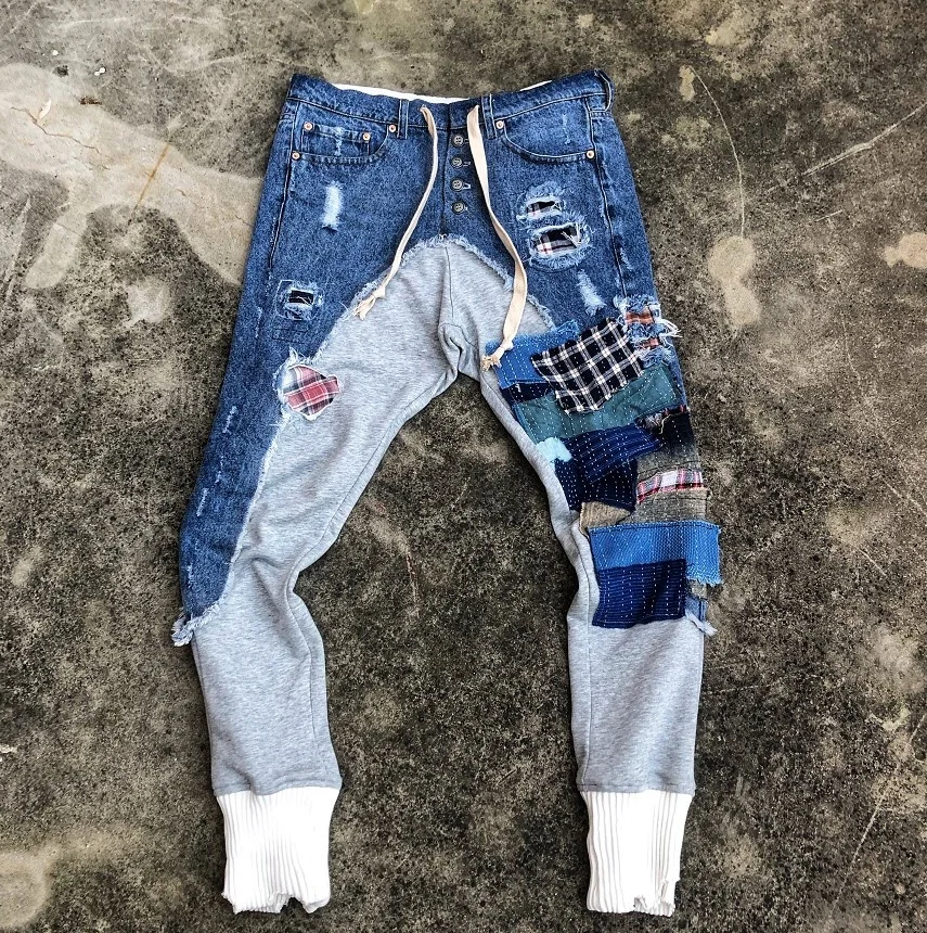 Jeans Customizada CalÃ§a Customizada Masculina CalÃ§a Alta