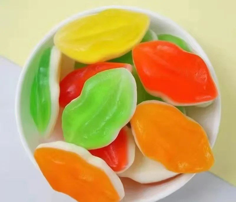 Funny Tooth Shape Fruit Shape Soft Candy Halloween Gummy Candy Halloween Vampire Scare Funny Teeth Shaped Jelly Gummy Candy