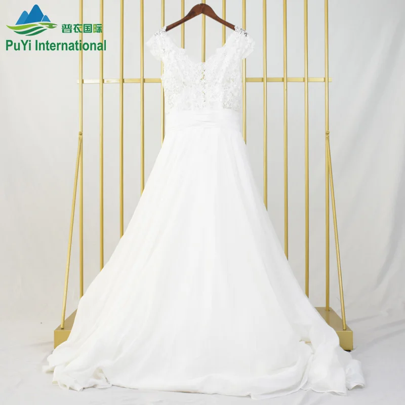 Thailand Fashion Women White Second Hand Wedding Dresses Bridal Gowns