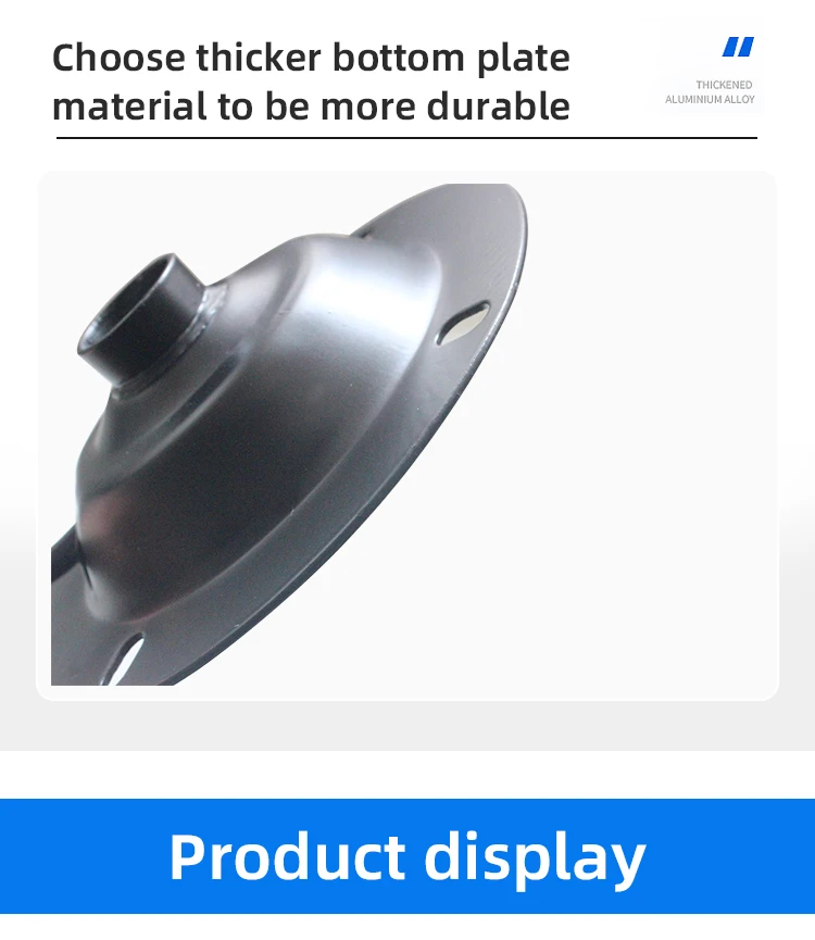 160mm Diameter 2.0mm Thickness 100X100cm Hole Size Iron Office Chair Mechanism with Handle Adjustment