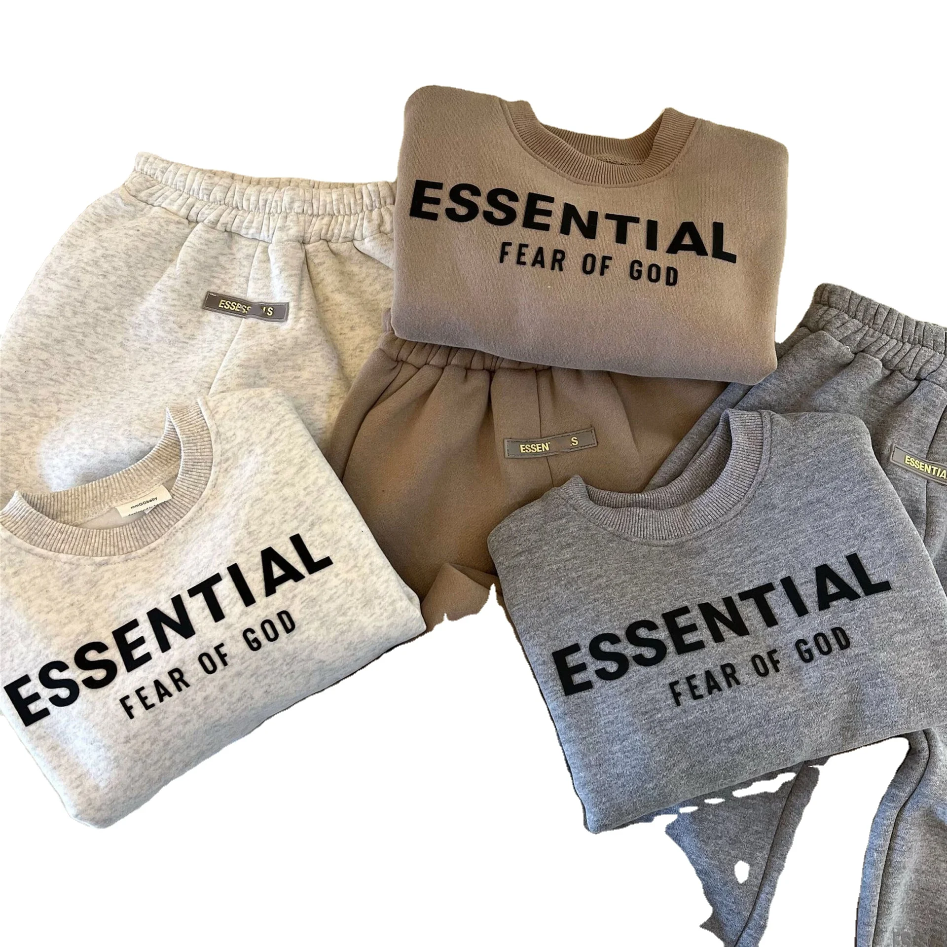 Оптовая продажа, детская одежда, комплект одежды для мальчиков, Весенняя хлопковая толстовка и джоггеры, детская одежда на заказ