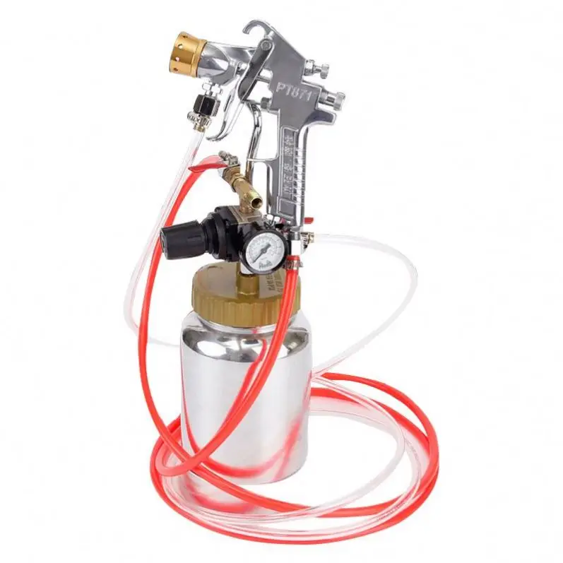 TEBAK 2L Pressure tank With air Spray Gun Spray Gun and Regulator Suitable for Shoe Factories