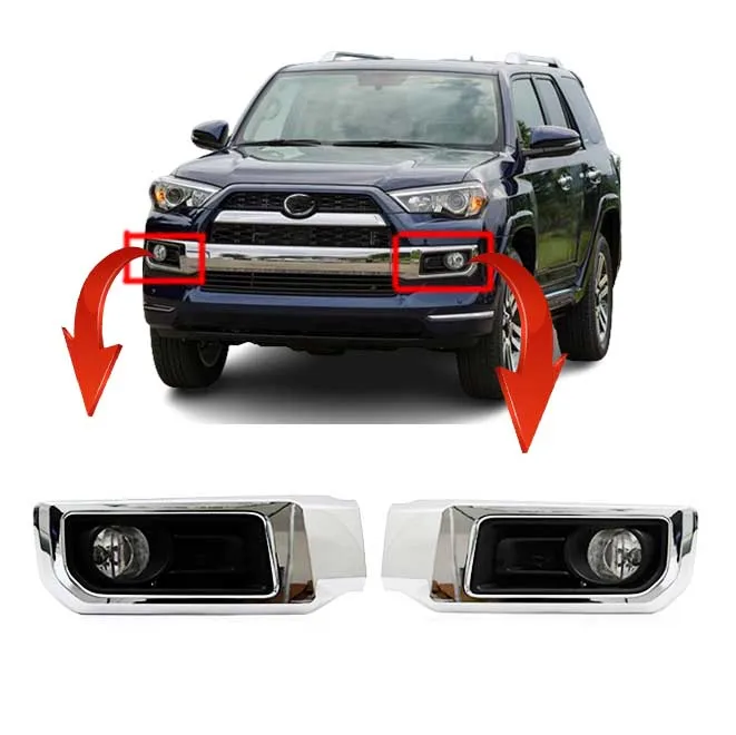 car parts for 4 runner fog lamp light for toyota 4runner limited 2014 - 2020 car accessories body kit