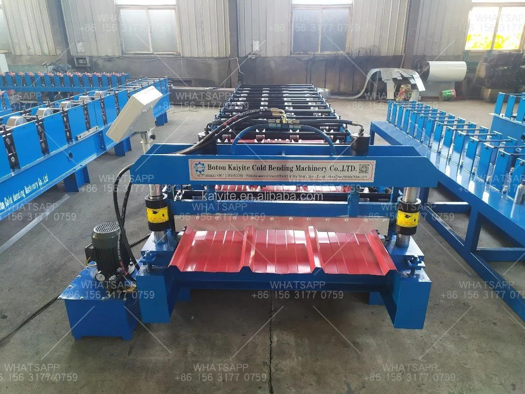 Easy To Operate Ibr Roof Tile Forming Machine Metal Roof Production