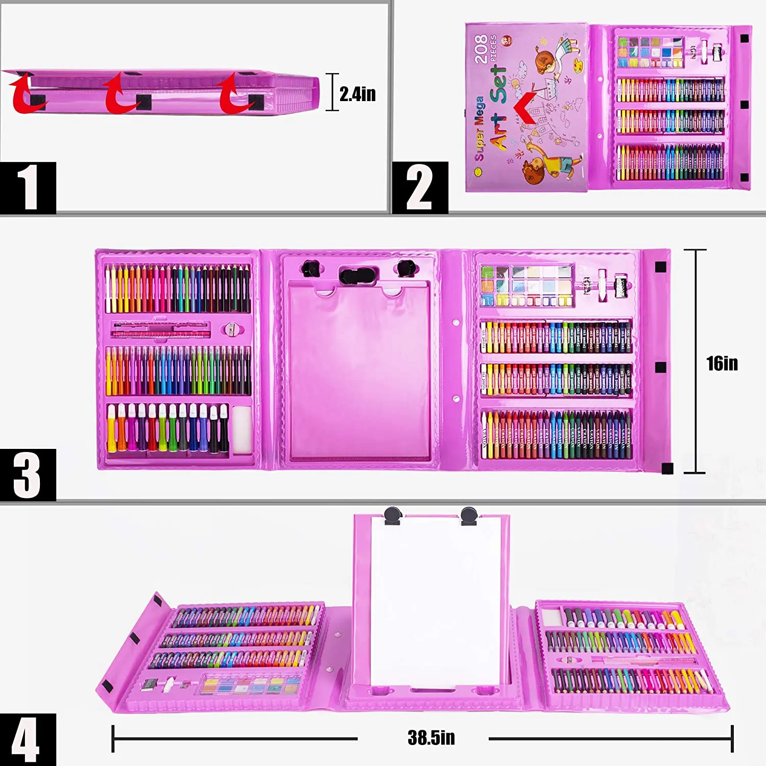 Drop Shipping Kids Craft Set Diy Arts Drawing 178 Art Set Colour For Kids  Creativity - Buy 178 Art Set Colour,Kids Craft Set Diy Arts,Arts And Crafts