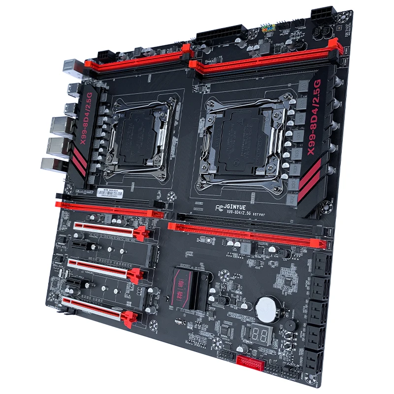 Yu JGINYUE X99 8D4/2.5G Dual CPU Motherboard for Gaming