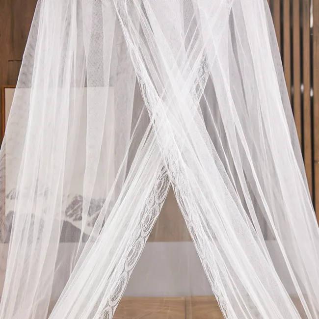 Conical Hanging Mosquito Net Double Bed Canopy