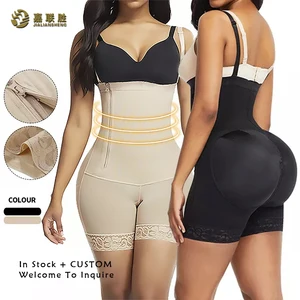 Custom Service High Quality Plus Size Butt Lifter Colombianas Fajas Girdles Tummy Control Shaper Slimming Body Shaper for Women