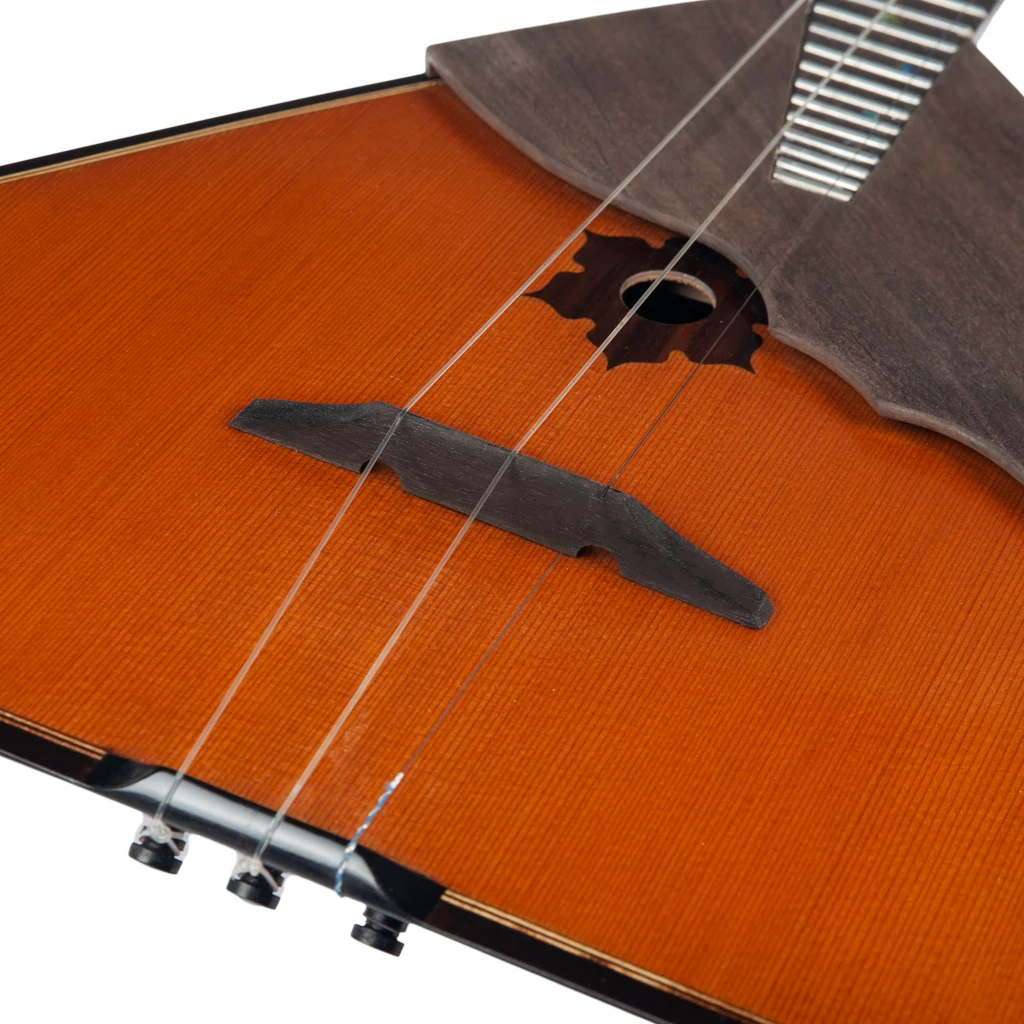 ロシア民族楽器 バラライカ 3弦 ケース替弦説明書付 ロシア民族楽器 バラライカ 3弦 ケース替弦説明書付 ロシア民族