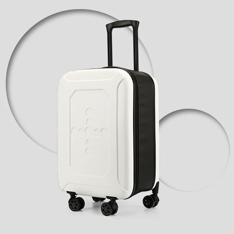Code Lock PC Foldable Suitcase for Travel Luggage Case With Polyester Lightweight Foldable Suitcase Luggage Bag