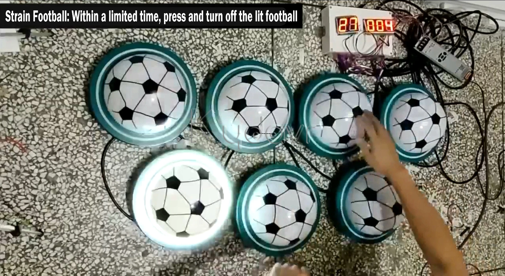 Customizable Interactive Batak Reaction Wall - Fast-Hand Coordination ...