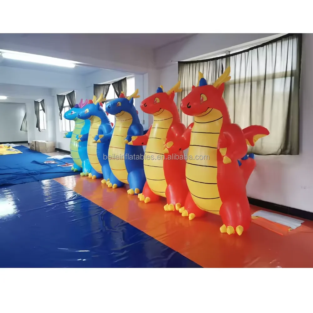 BeiLe Customize Red PVC  Inflatable Dragon Suit for Role Play