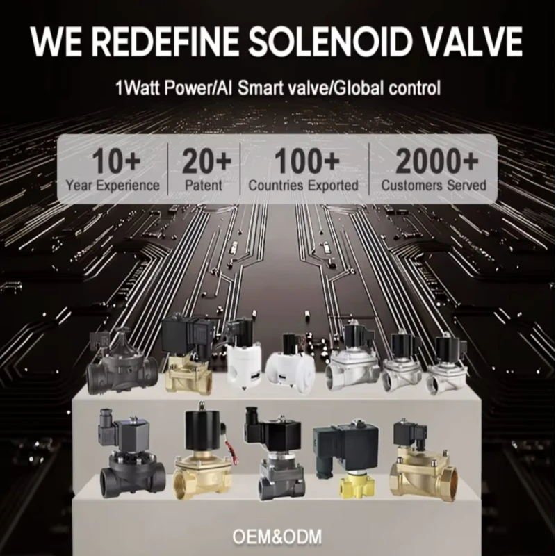 Alahot 3W Energy Saving 2 Ways Solenoid Valve Proportional Solenoid Valve Water Flow Control Solenoid Valve