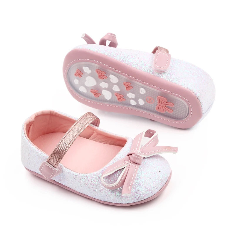 Hot Selling Baby Toddler Girl Shoes Bling Bling Designs for Girl 2025 details
