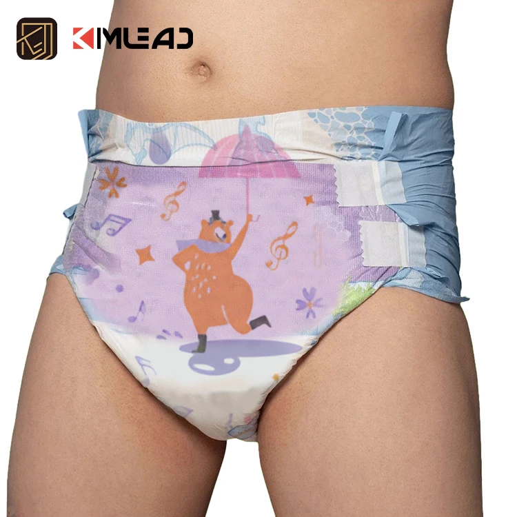 Kimlead abdl fraldas noturnas para adultos mais grossas abdl fraldas noturnas para adultos abdl fraldas para adultos