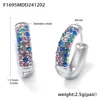 F1695-silver colorful zircon small size