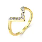 Elegant Letter V Rings With Stunning Craftsmanship Alibaba Com