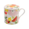 Bone China Lid Cup Summer No Infuser