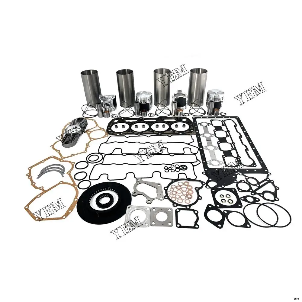 3024 Engine Repair Kit With Cylinder Piston Rings Liner Gaskets Bearings for Caterpillar