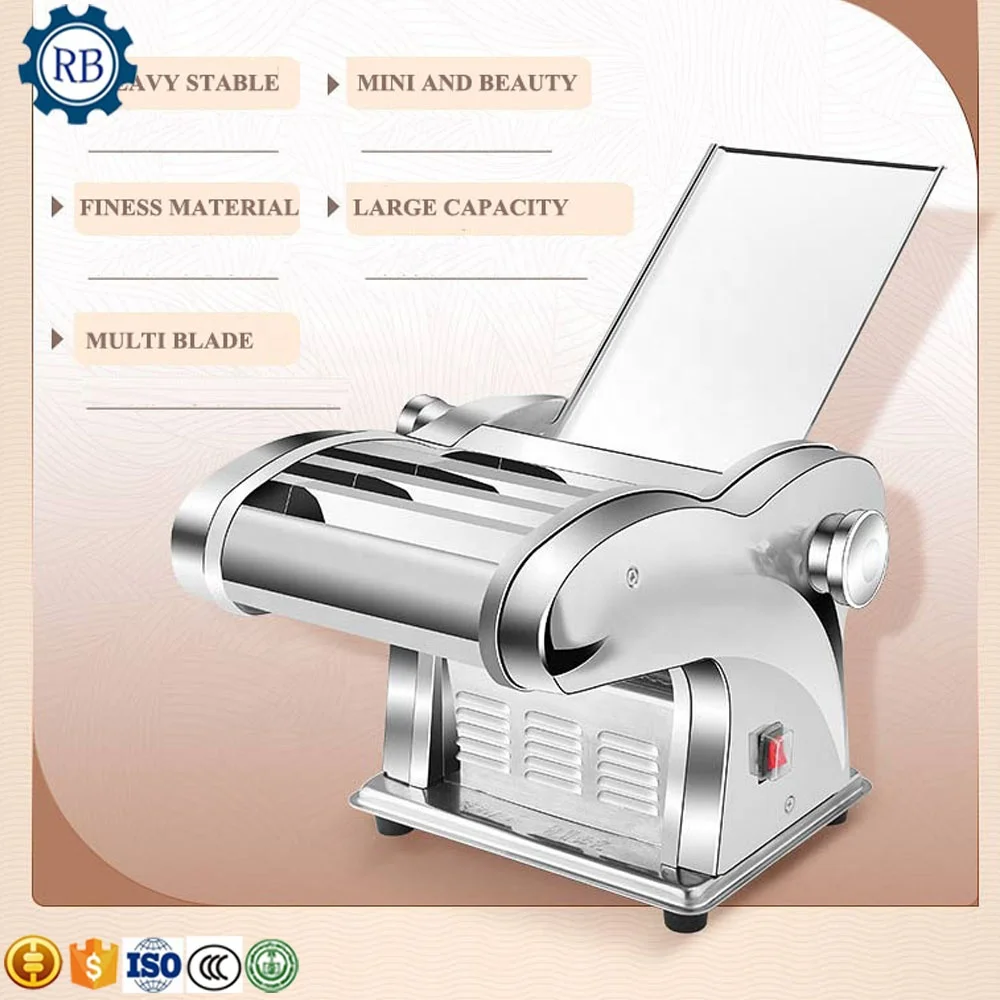 6kg Noodle Press Machine Electric Dough Sheeter for Dumpling Pasta Machine Noodle Process Machinery Multifunction Cereal Noodles - Image 3