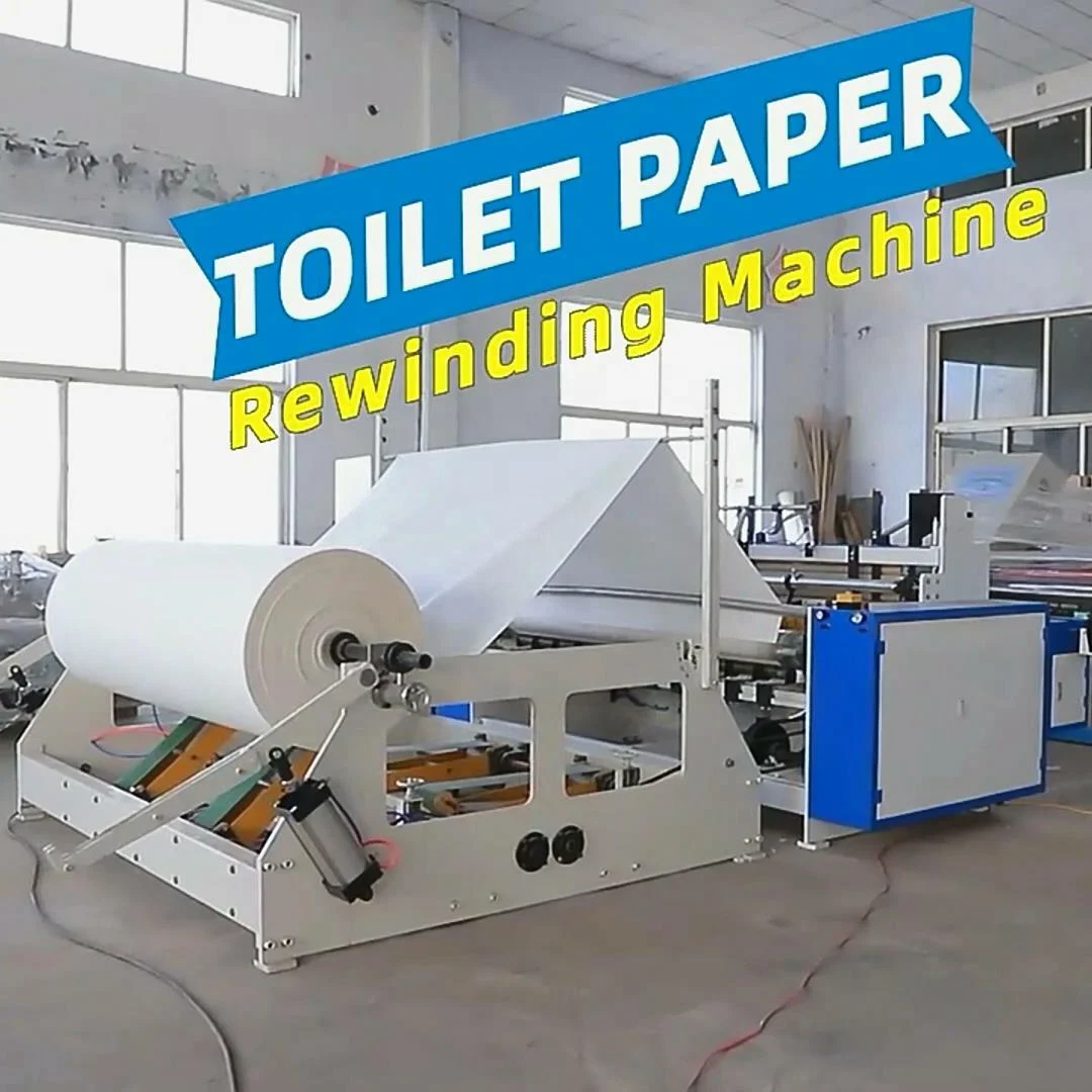 Automatic Paper Production Line Facial/ Toilet Tissue Paper Making
