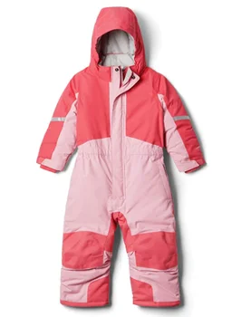 ZN 2022 winter skiing down waterproof windproof one piece jumpsuit sonwsuit children ski suit