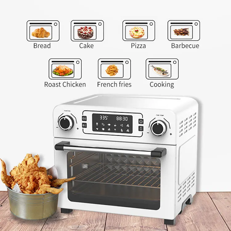 Air Fryer Oven 23L FM9010 with Large View Window Cooking Features with Professional Dehydrator and Rotisserie air Oven Fryer