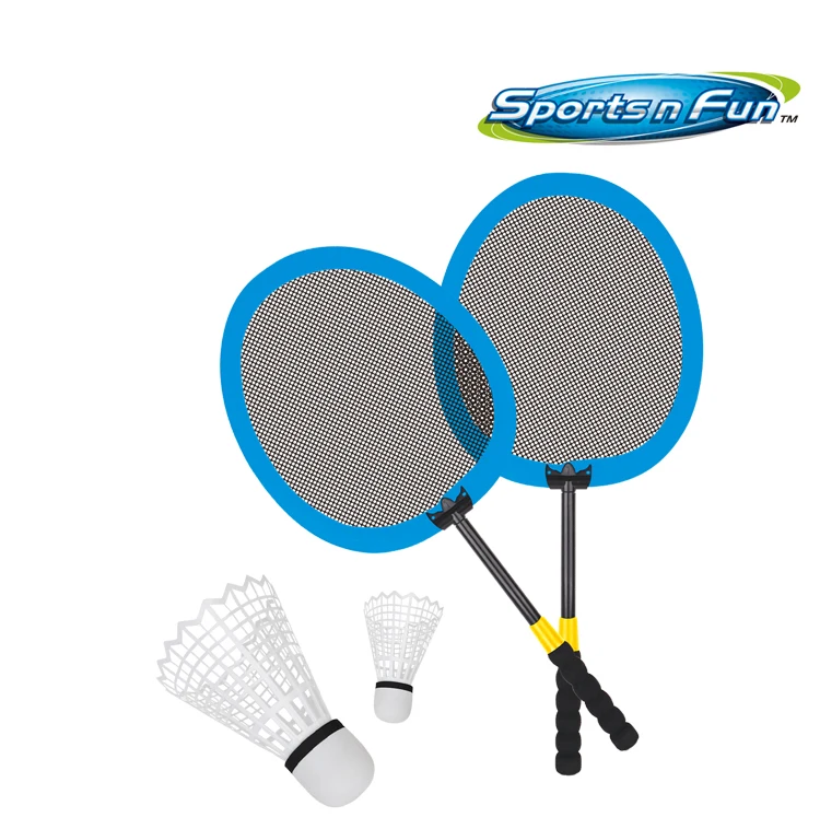 1 Pair Children's Tennis Badminton Racket Kids Palying Badminton Round Rackets G 