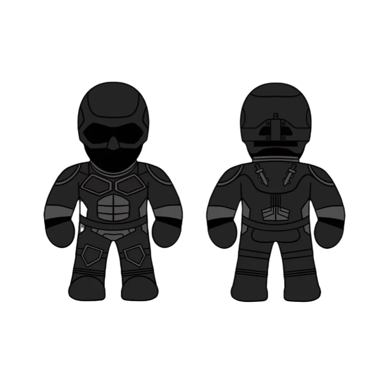 Advanced Version Custom Simulation Doll Homelander Doll Black Noir Doll the Best Gift for Fans