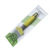 2 #   Bolsa de PP con aguja para cebolla [gris verde] 6,3 cm * 22,7 cm