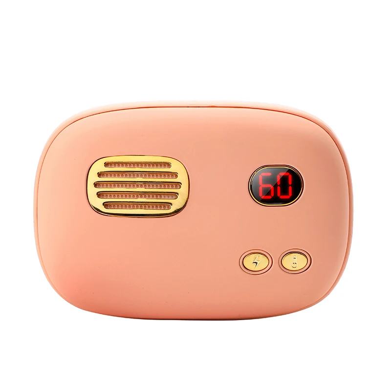 Mini USB Hand Warmer Reusable Power Bank Electronic Rechargeable Convenient Retro Powerbank Powerbank