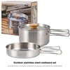 Stainless steel2Pieces pot set