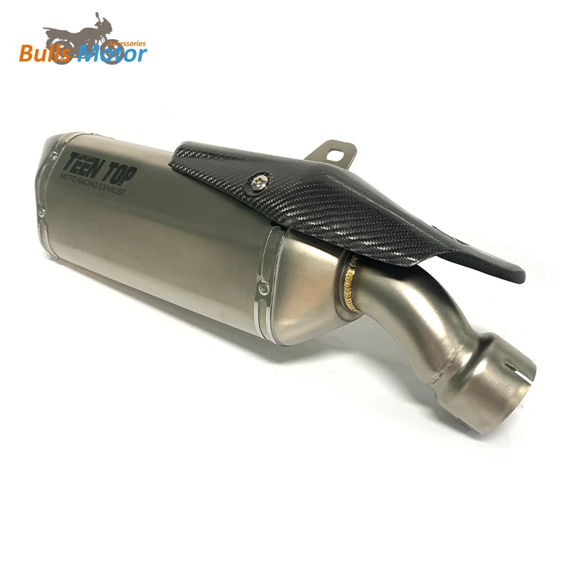 Kawasaki ZX4RR Slip-on Exhaust - Carbon Fiber & 304 Stainless Steel