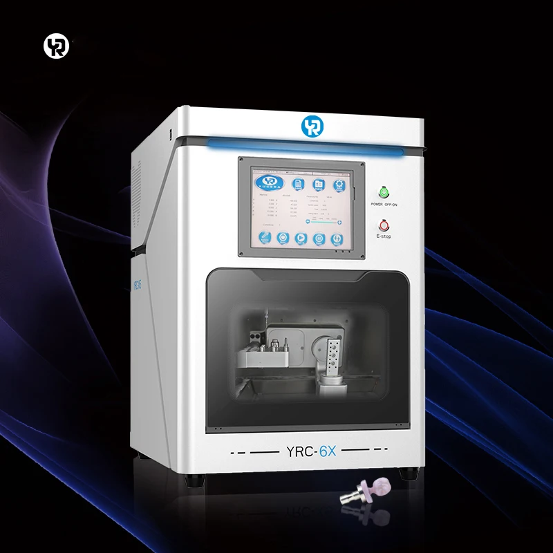 YR 5axis Wet Dental Lab Milling Machine Dental CAD Cam Cutting Engraving Machines