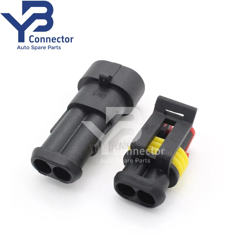 YB Connector 282104-1 AMP Superseal 1.5 2ピンカプラー IP66適用