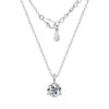 Moissanite+GRA Certificate-3 Claw-White Gold
