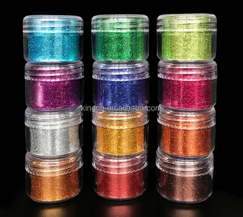 Eco friendly Gold Pink Green Blue Shimmer Fine Glitter Hair Nail Face Powder Glitter crafty Glitter for Decoration