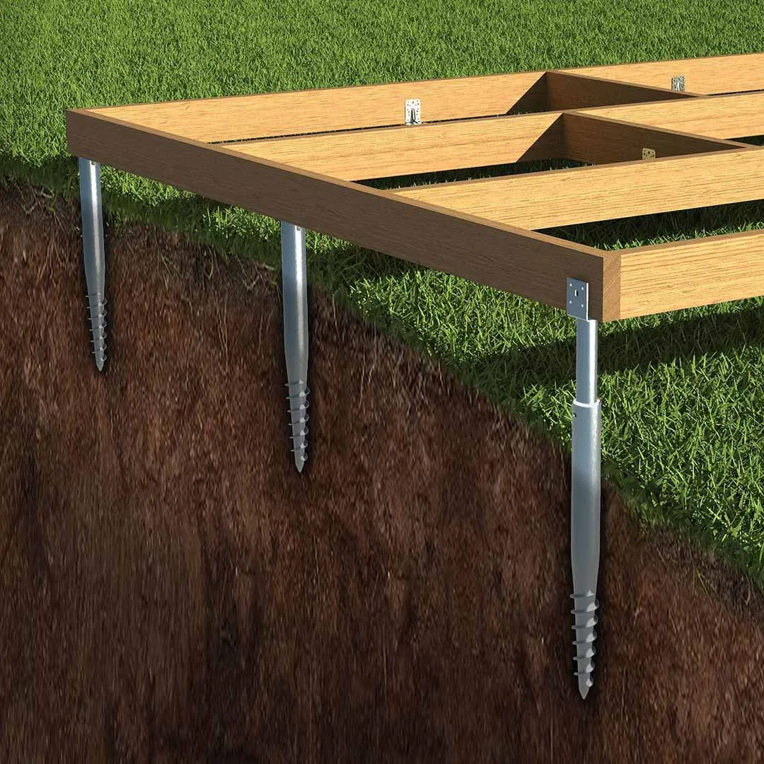 Angels Gs851 Ground Anchors 600mm Fence Post Anchor Ground Wood 4x4