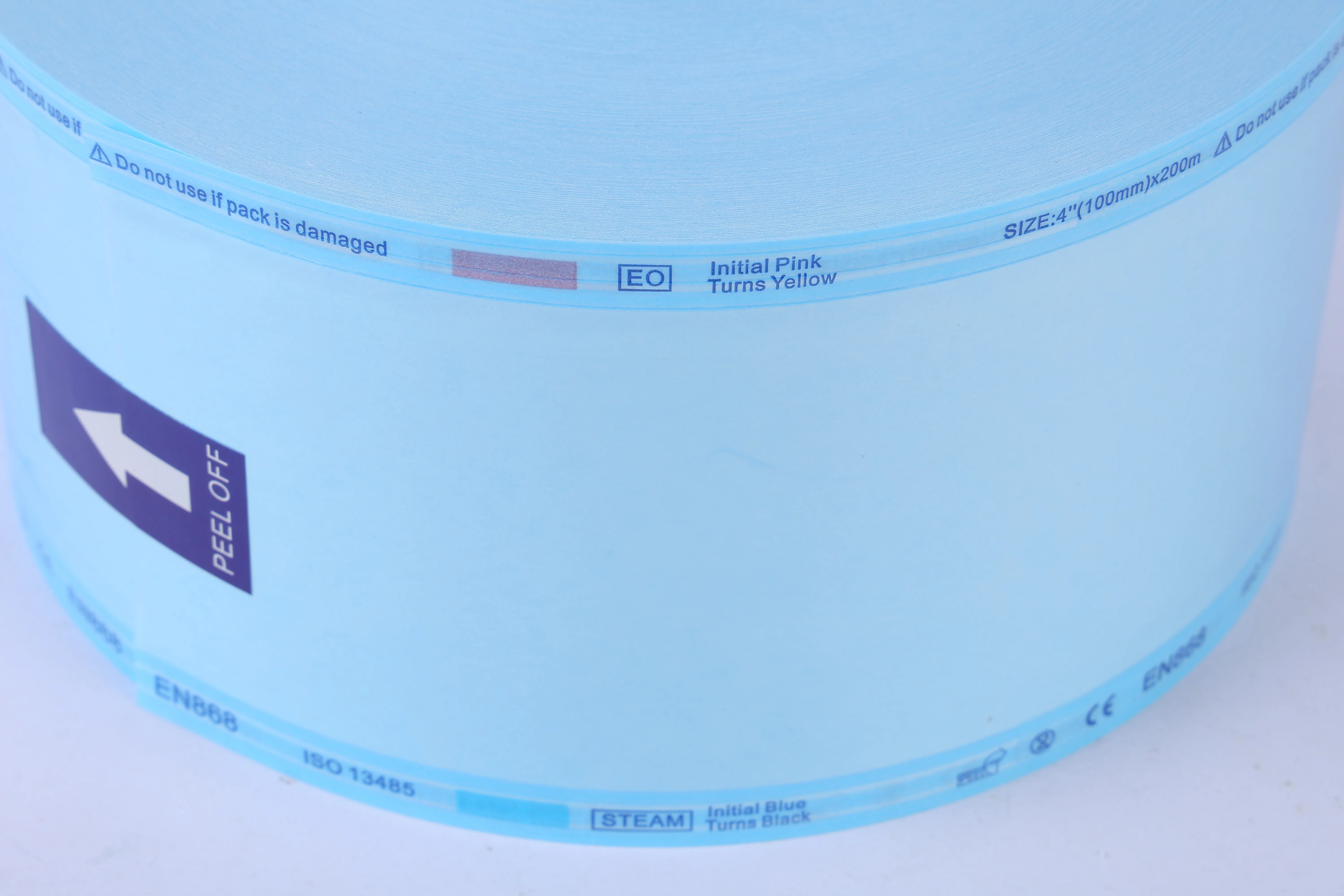Flatter Rool Medical Sterilization Flat Roll Pouches - Micoom Quality