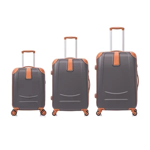 OEM ODM Retro Aluminum Trolley Case Universal Wheel Luggage Sets Spinner Caster Lock Unisex Travel Suitcase Set